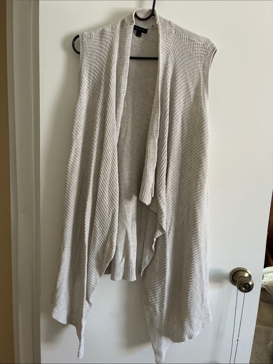 H by Halston Jackets & Blazers - H by Halston Waterfall Open Vest Cardigan